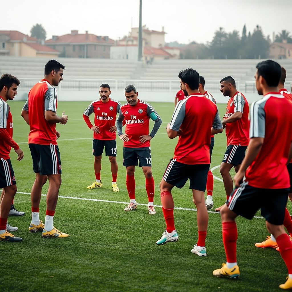 PG电子试玩官网-摩洛哥瓦赫达多线作战阵容调整，保证体能充沛